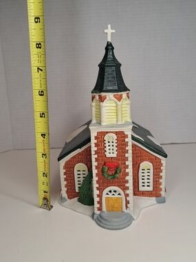 Lemax 1992 Vintage Church House from the Hearthside Village No Box or Lights